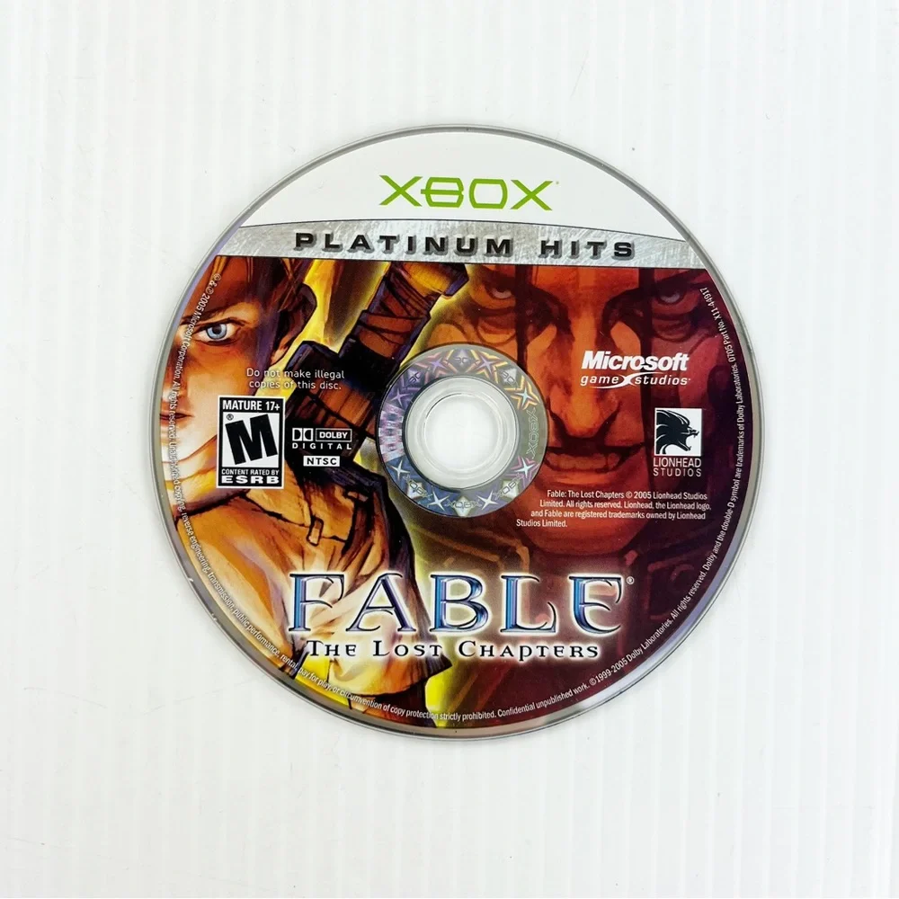 Fable the Lost Chapters Video Game for Microsoft Xbox